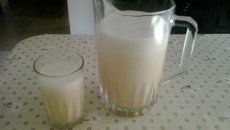 Suco de milho sem lactose