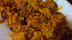 Medalhão de batatinhas