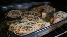 Postas de Atum ao forno