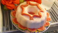 Pudim de geladeira sabor goiaba