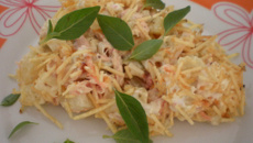 Salpicão de frango defumado da Carol