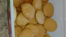 Bolacha caseira de baunilha