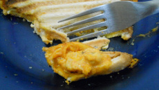 Prensado com creme de frango e queijo branco