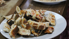 Pão para churrasco gaudério