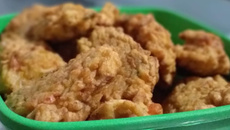 Bolinho de arroz com tomate fácil
