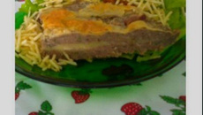 Assado de carne moída