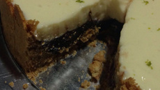 Torta de limão com ganache