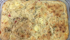 Torta fácil de bacalhau