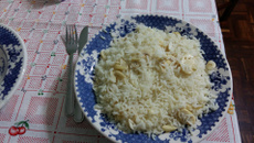 Arroz ao champanhe