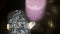 Vitamina de blueberry