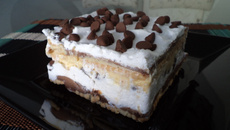 Sobremesa de chocolate e maracujá