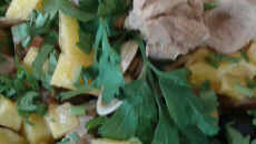 Carne de porco à Alentejana