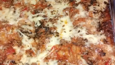 Lasanha de bolacha cream cracker