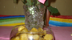 Batata doce em calda