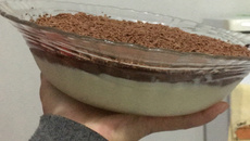 Bolo prestígio gelado