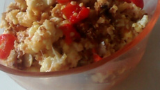 Ovo mexido vegetariano