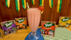 Milk-shake sabor morango