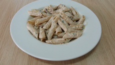Penne ao Shitake