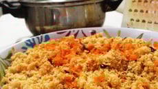 Farofa de cenoura simples