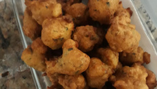 Bolinho de espinafre da D. Débora