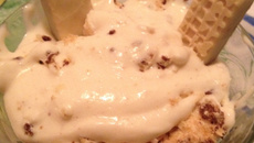 Mousse de chocolate branco