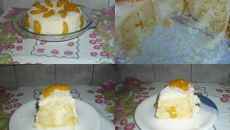 Bolo de Pêssego