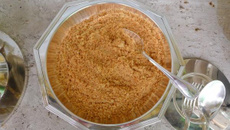 Farofa de pão francês