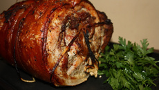 Porchetta do Chef Rafael De Cara