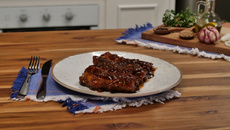 Costelinha Suína com Barbecue