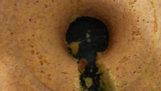 Bolo de fubá com erva-doce