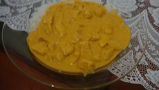 Estrogonofe de frango da Lais