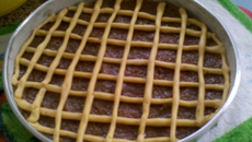 Torta de doce de banana