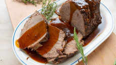 Cupim assado na panela de pressão suculento