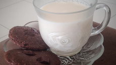 Cookie de chocolate meio amargo e aveia