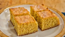 Bolo de fubá simples mas maravilhoso