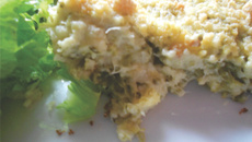 Souflé de couve-flor ou brócolis