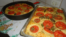 Pão italiano de batatas