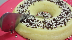 Brigadeirão de chocolate branco