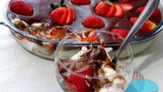 Escondidinho de morango