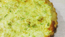 Quiche integral de abobrinha