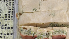 Torta de brócolis fácil