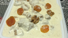 Nhoque ao molho de gorgonzola