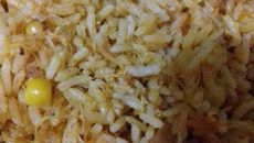 Arroz de frango desfiado
