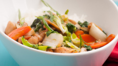 Refogadinho de legumes