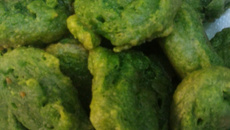 Bolinho de espinafre