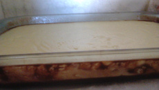 Sorvete de leite com chocolate