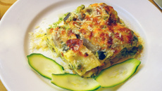 Lasanha à bolonhesa de abobrinha na Air Fryer