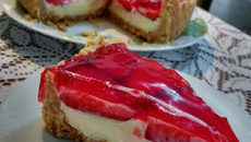 Torta de morango sem segredo