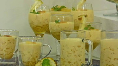 Gelado de abacaxi na pressão