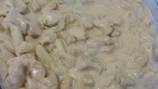 Estrogonofe de Frango